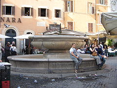 Fontena på Campo de' Fiori