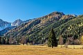 English: Bodental with guesthouse Bodenbauer and Vertatscha Deutsch: Bodental mit Gasthaus Bodenbauer und Vertatscha