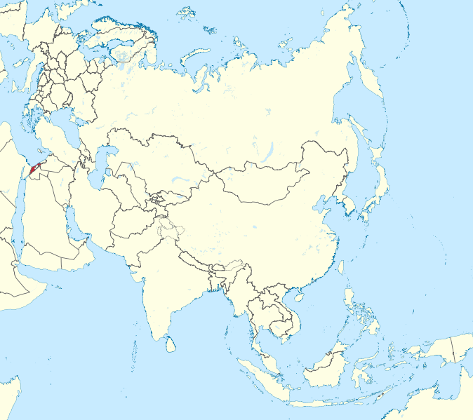 File:Israel in Asia (de-facto) (-mini map -rivers).svg