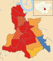 2010 results map