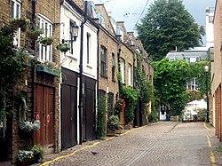 'n Straattoneel in Notting Hill