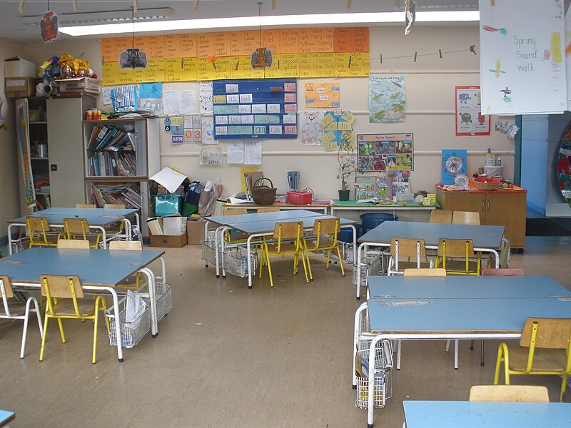 File:St. Pius X school classroom.jpg