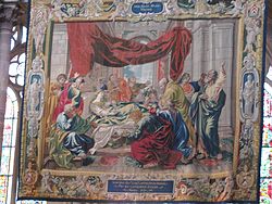 Tapisserie "Dormition de la Vierge"