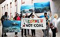 Image 2A protest against the Adani Carmichael mine, 2016 (from Environmental threats to the Great Barrier Reef)