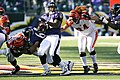 Domata Peko tackles Musa Smith