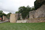 Slottsruin i Ainay-le-Château.