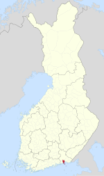 Location of Kotka in فن لینڈ