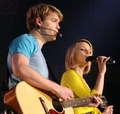 Chord Overstreet (Sam Evans) a Dianna Agron (Quinn Fabray)