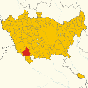 Poziția localității Morimondo