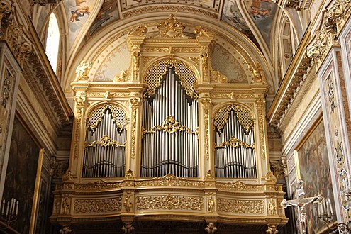 Orgel der Abteikirche von Cava de’Tirreni