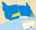 2010 results map