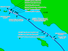 Alaska 261's flight path