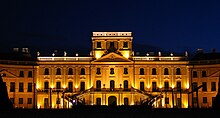 Vue nocturne du Palais Esterházy