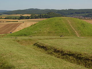 Le tumulus du Glauberg.