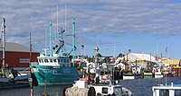 Port de Caraquet, Nouveau-Brunswick (Canada)