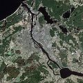 English: Satellite image Deutsch: Satellitenbild