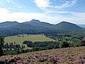 Du Puy des Gouttes, une vue générale.