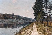 William Lamb Picknell: Rive del Loing (tra il 1894 e il 1897)