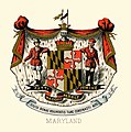 Image 31The historical coat of arms of Maryland in 1876 (from Maryland)