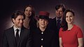 The cast of The Marvelous Mrs. Maisel in 2018. In season 2's "Look, She Made a Hat," Benjamin takes Midge to the Cedar Tavern to introduce her to the New York art world.