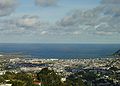 Cook Strait seen from the summit of Mount Victoria