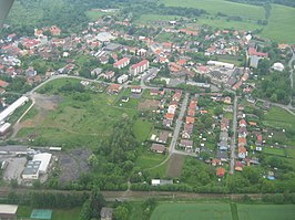 Luchtfoto van Jesenice