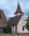 Steinhaus Merklingen neben der Kirche