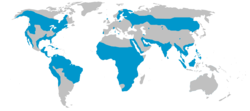 Distribuição geográfica