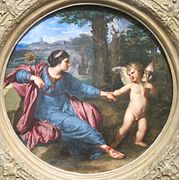 'Clytie and Cupid' by a follower of Annibale Carracci, Cincinnati.JPG