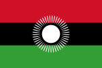 2:3 Nationalflagge Malawis (2010–2012)