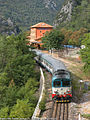 Fontano-Saorgio, la stazione ferroviaria (D.445 G. Stagni)