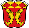 Wappen von Fischen im Allgäu