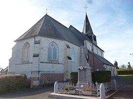 The church in Noyers-Saint-Martin