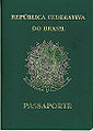 Old (dark green) version of the Brazilian passport, in use since the late 1970s.