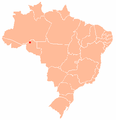 Location of Porto Velho