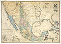 Image 41"Mapa de los Estados Unidos de Méjico by John Distrunell, the 1847 map used during the negotiations of the Treaty of Guadalupe Hidalgo ending the Mexican–American War. (from History of cartography)