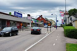 Hovedgaden i Markaryd