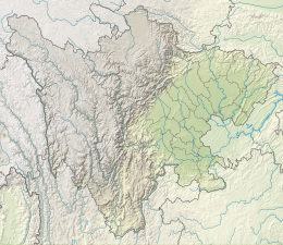 2013 Lushan earthquake is located in Sichuan