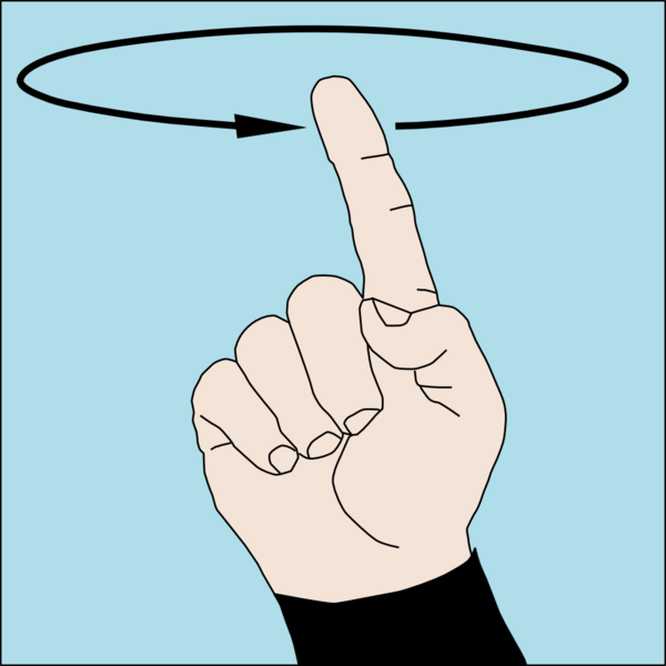 File:Dive hand signal Turn Around.png