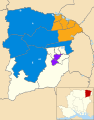 2011 results map