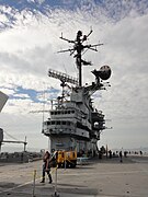 Isla del USS Hornet CV-12