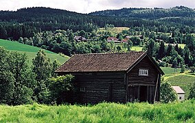 Härbre på Jevnakers prästgård.