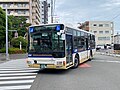 一般路線バスの車両（T32413号車）三菱ふそう・エアロスター