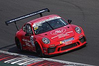 Scottish racing driver Ross Wylie contested the 2020 Porsche Carrera Cup GB with In2Racing