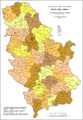 Teritorijalna organizacija i okruzi u Srbiji 1993. godine