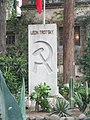 La tombe de Léon Trotsky à Mexico