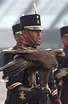 Cadetes da academia militar mexicana.