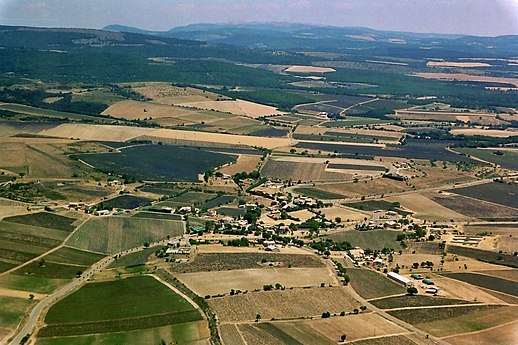 Veduta aerea su Ferrassières