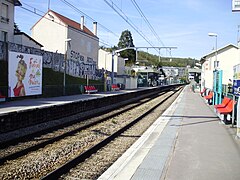 Vue en direction d'Aéroport CDG 2/Mitry - Claye.