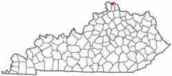 Location of Fort Mitchell, Kentucky